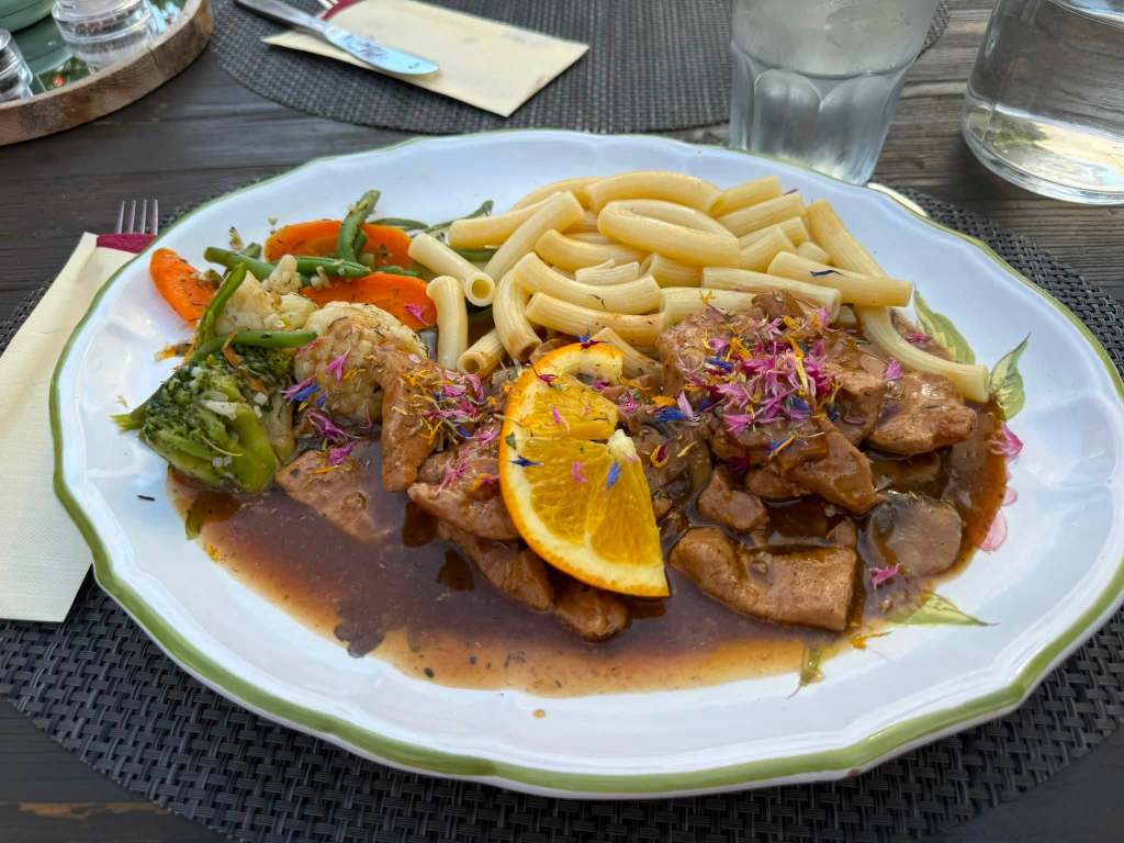 Zurich Pork at Vintage Chuchichästli Restaurant